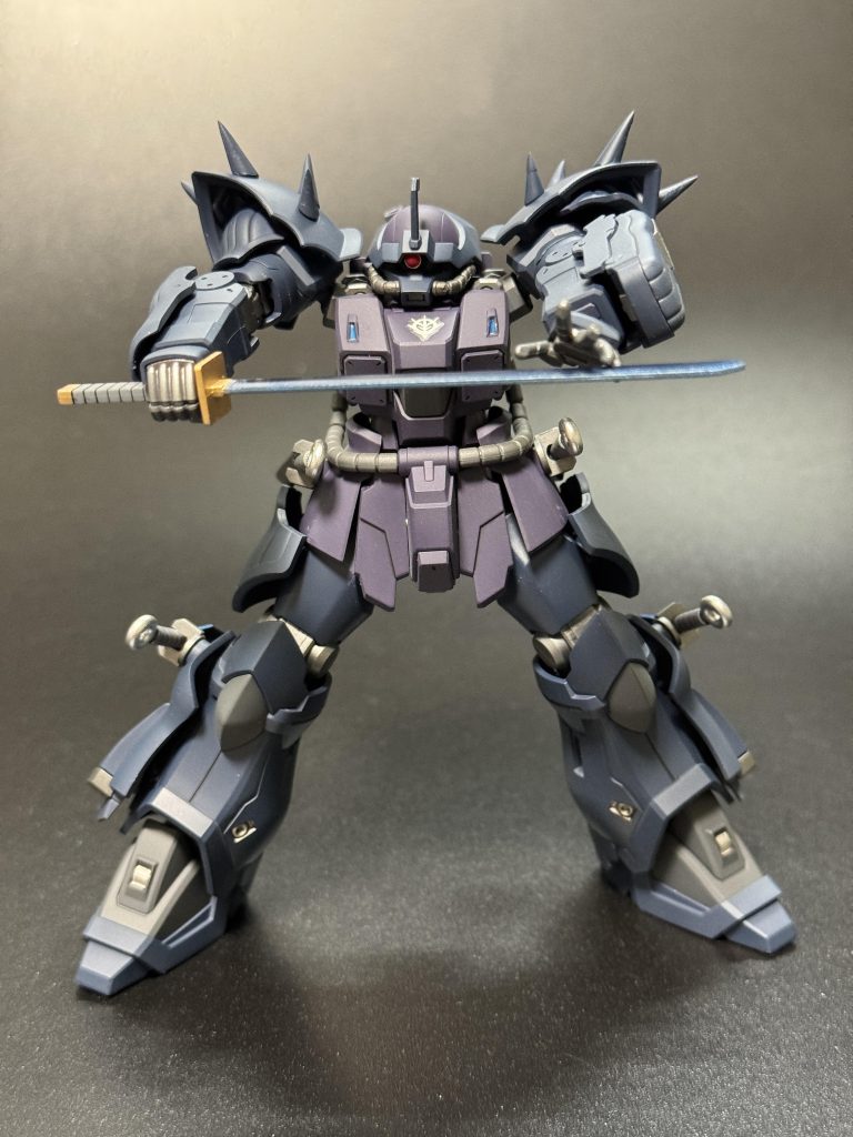 忍刀!もといコールドブレード!…コールドブレードってなんだろう🤔ガンダム界の中でもナハトくらいにしか採用されてないような。