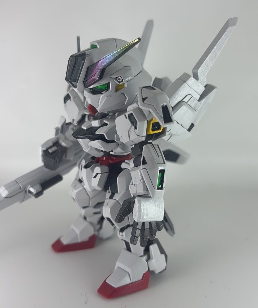 今回はパール塗装で光沢テカテカにしてみました。やっぱりキャリバーンは光沢が似合う気がしますね〜