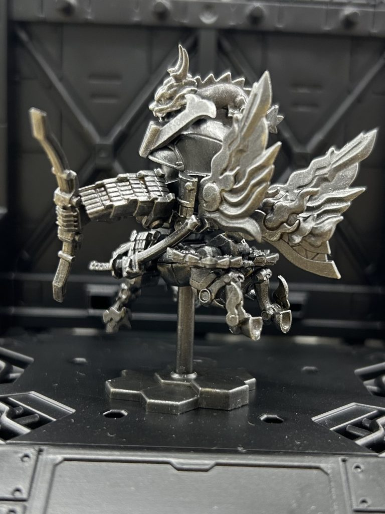 スペリオルディファイン　武者精太頑駄無　メタリック塗装–2枚目/制作者：myaus