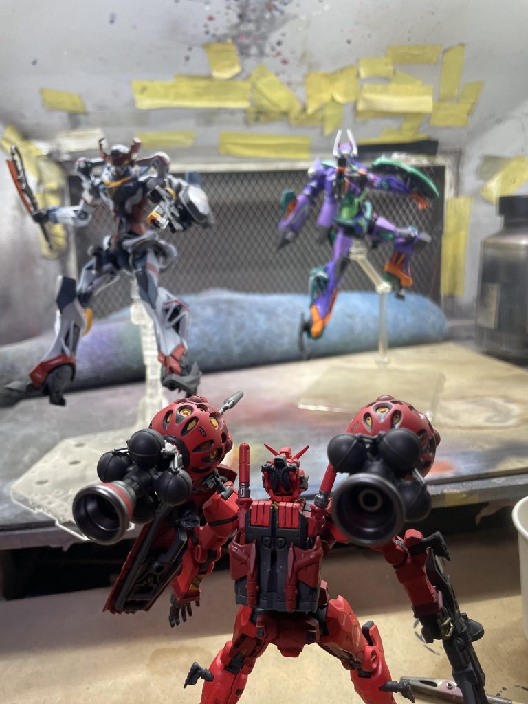 VS赤いガンダム