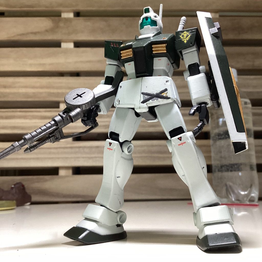 RGM−79 ジム[ジオン軍鹵獲仕様](ニカ・フラグナウ軍曹機)｜やつお