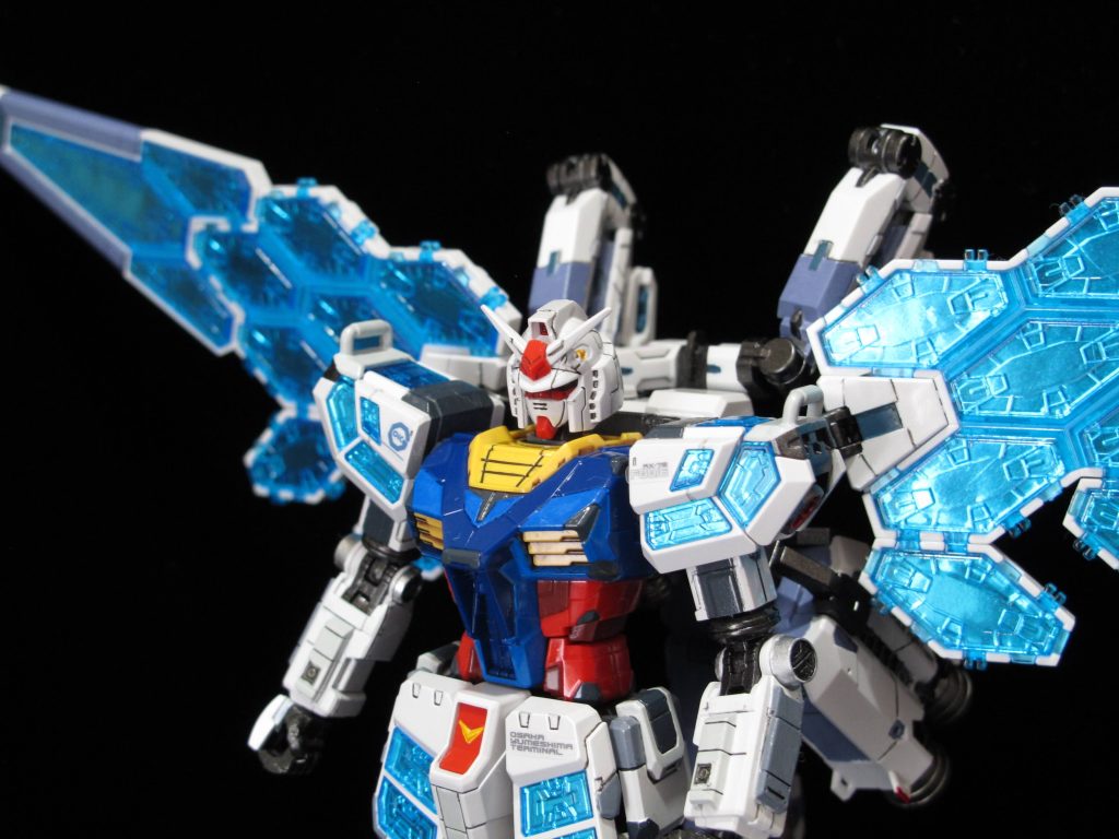 RX-78F00/E GUNDAM =ガンダム グラスフェザー装備=