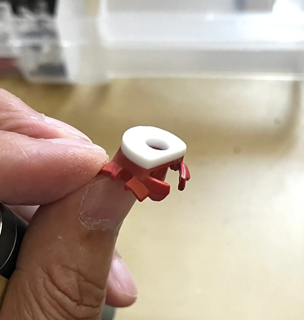 腰パーツをちょい延長