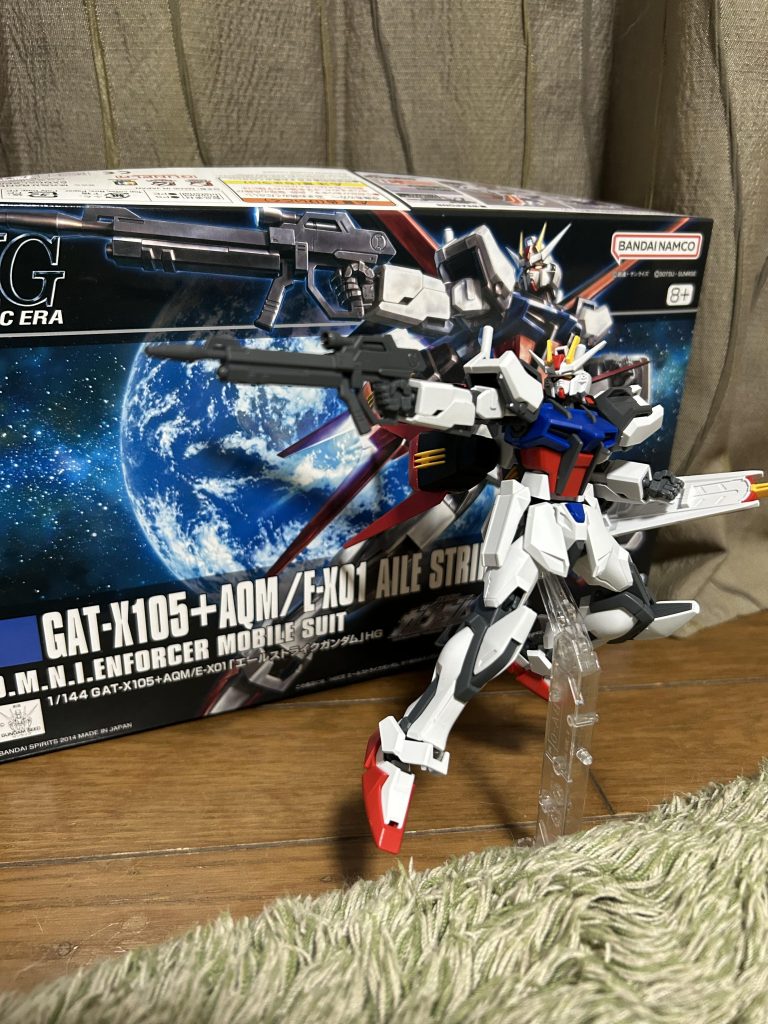 アピールポイントはビームライフルのパワーグリップ部分が逆になってます。めんどいので直してません。