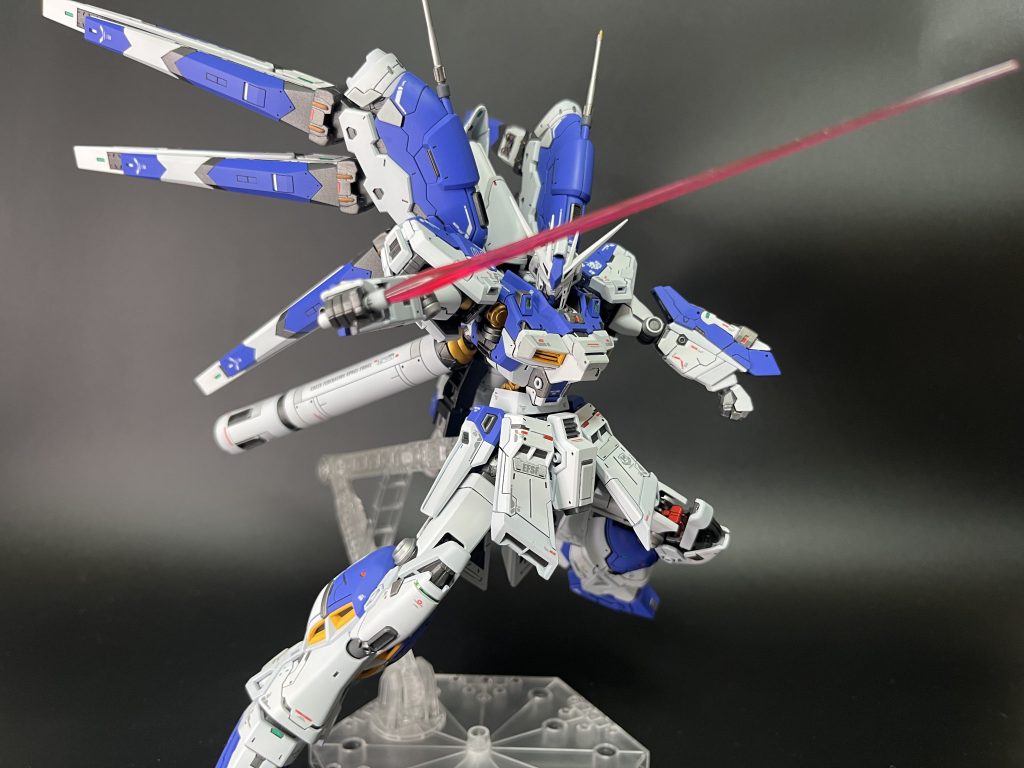 ビームサーベルはブルーよりピンク派です。