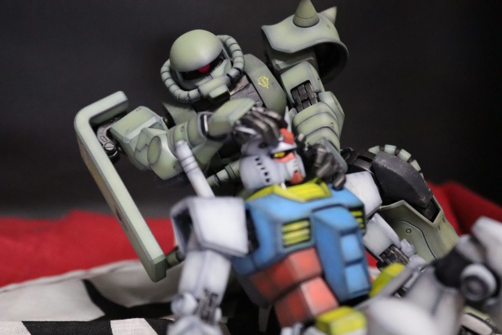 ラル大尉見ていて下さい！このモビルスーツをぶんどります！