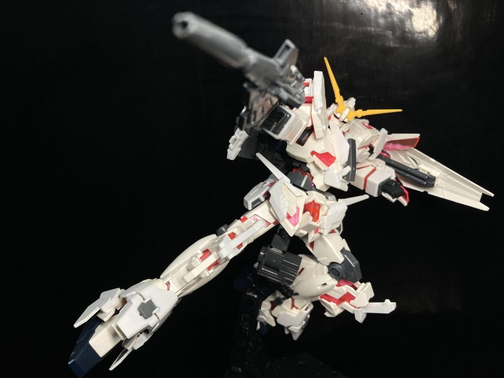 ユニコーンガンダムのミキシングは過去作の中でも屈指の難易度でめちゃくちゃ手こずりましたですがそれも3年ぐらい前の話…時間って…はやい