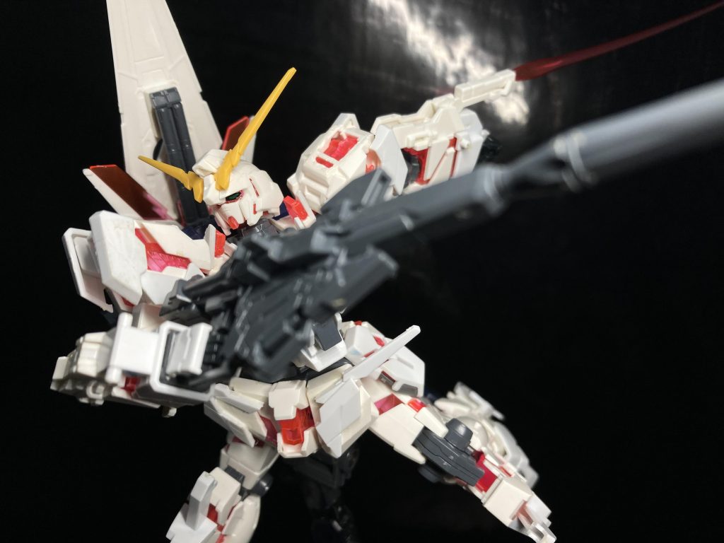 ビームトンファー！GBN内でムラキ・カイリというパイロットが乗っている設定ですが正直周りに比べると機体性能はそんなに高くは無いと思いますパイロットが強いのでこのぐらいがバランスとしていいかなと思ってます