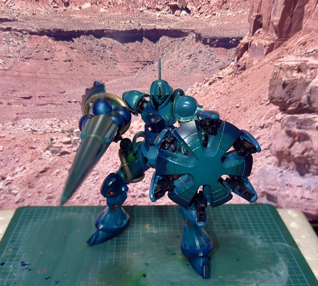 釉薬のムラ感やグラデーション、表面の滑らかさは良い感じに表現できたかと思います