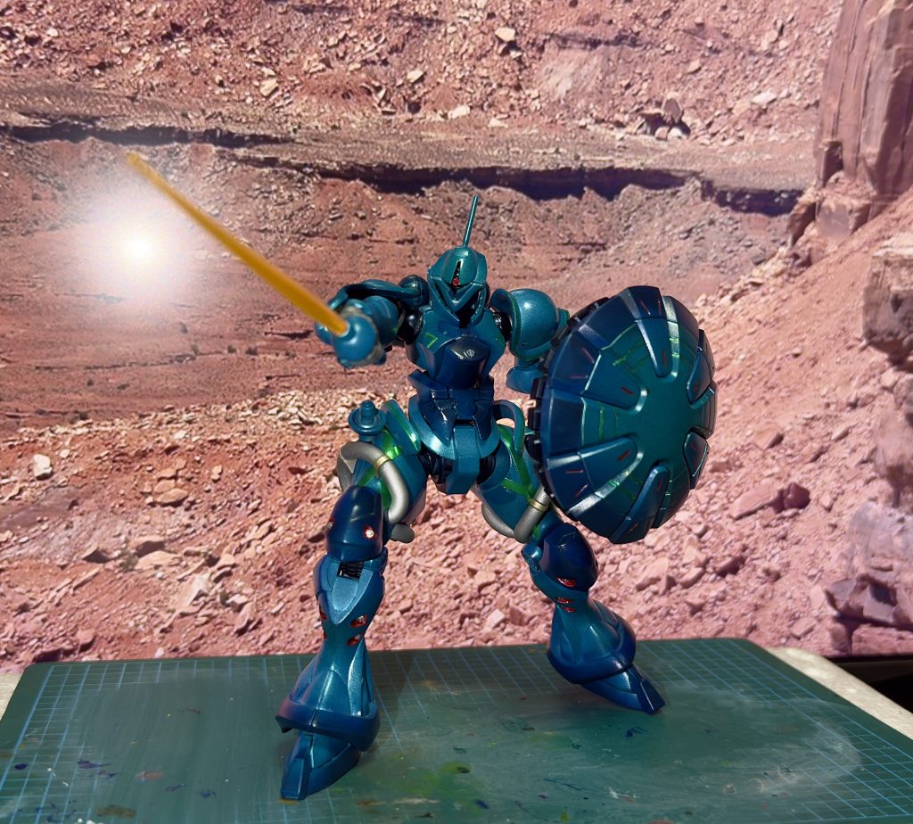 ギャン・セイジの名前は青磁とsage(思慮深い、賢人等の意味)のダブルミーニングです