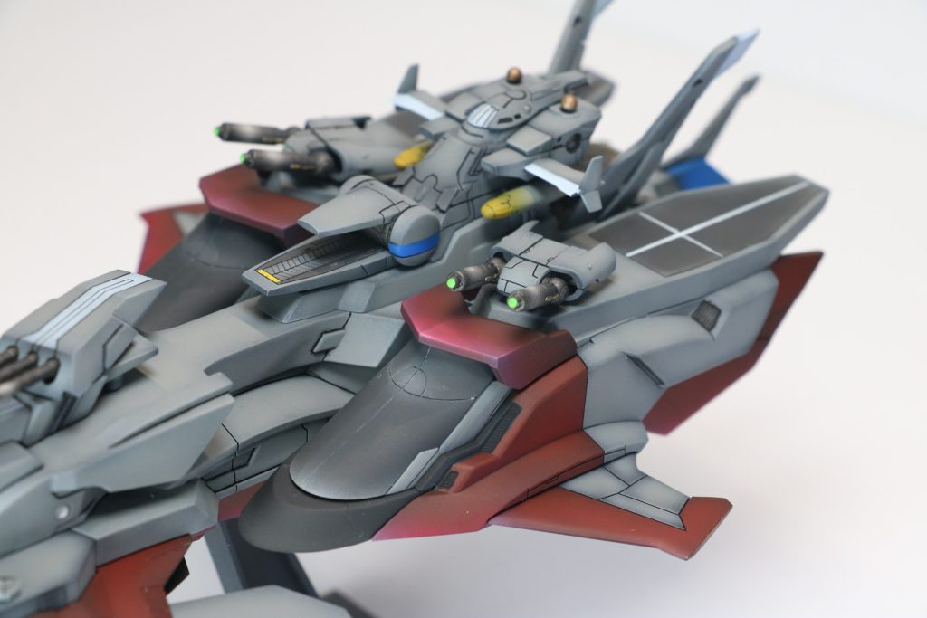 緑のビーム出てたよな？と浅い記憶からトリスタンを緑で塗装