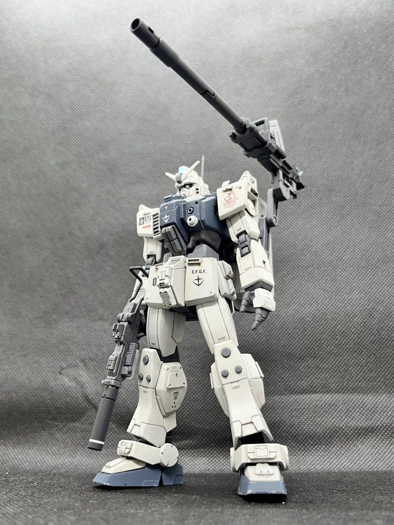 ちなみに、180mmキャノン砲はこんな感じで手ぶらで打つこともできます