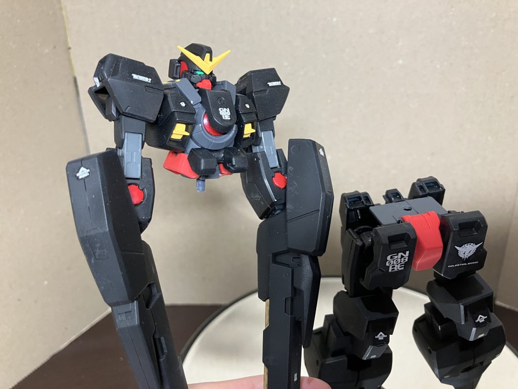 変形は、胴体を外して