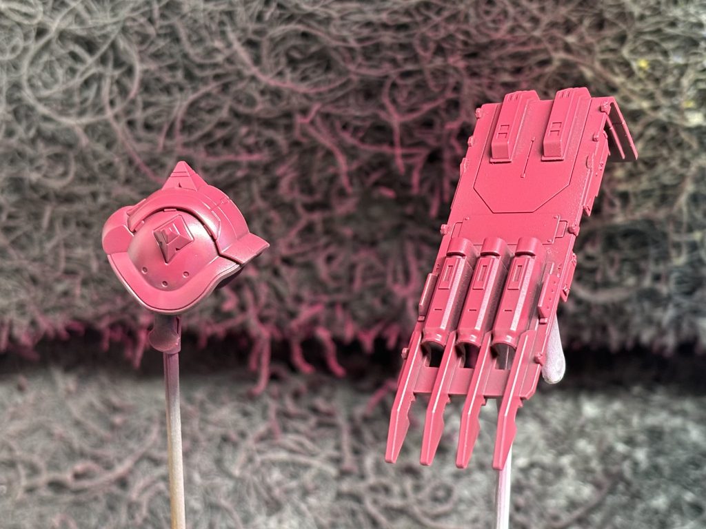 シャアレッドを使いました