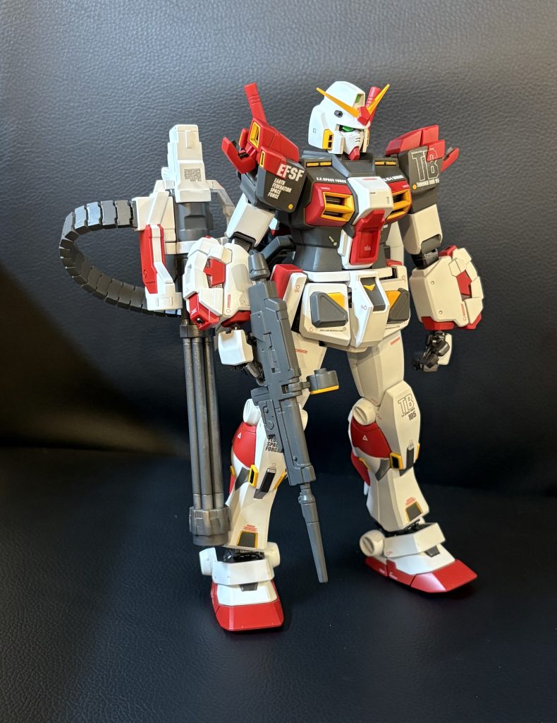 ガンダム5号機　MG 1/100–3枚目/制作者：シャンとしておかか