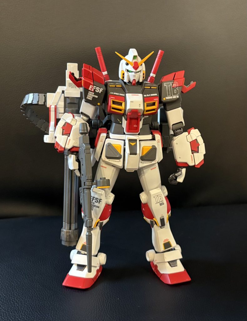 ガンダム5号機　MG 1/100–2枚目/制作者：シャンとしておかか