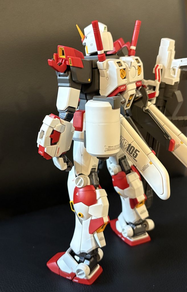 ガンダム5号機　MG 1/100–5枚目/制作者：シャンとしておかか