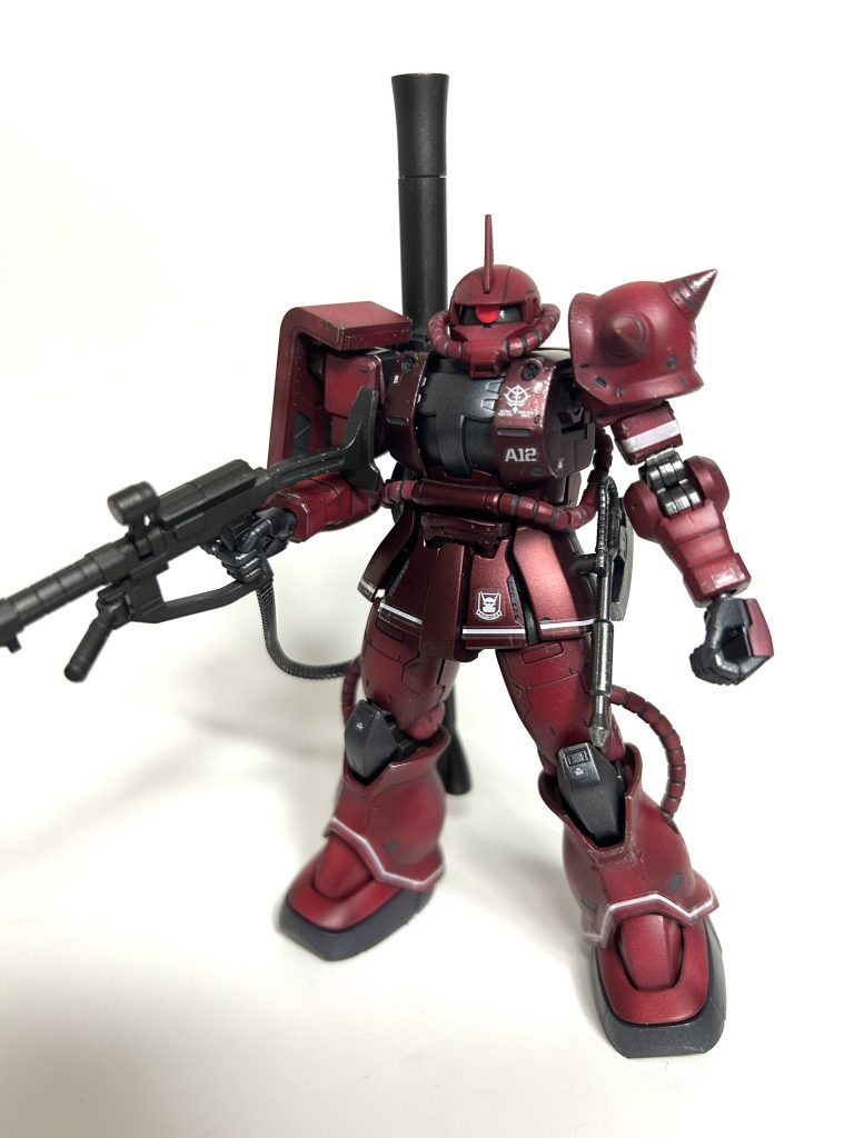 HGシャア専用ザク（オリジン版）–5枚目/制作者：@ich_taka