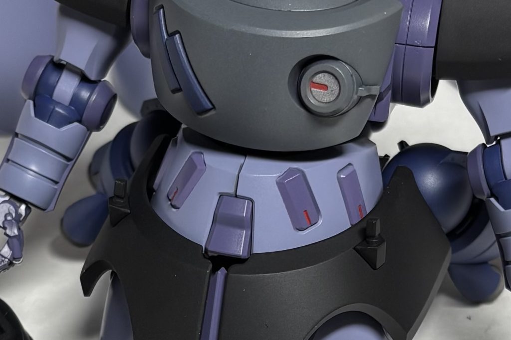 塗り分けはきっちりやってます