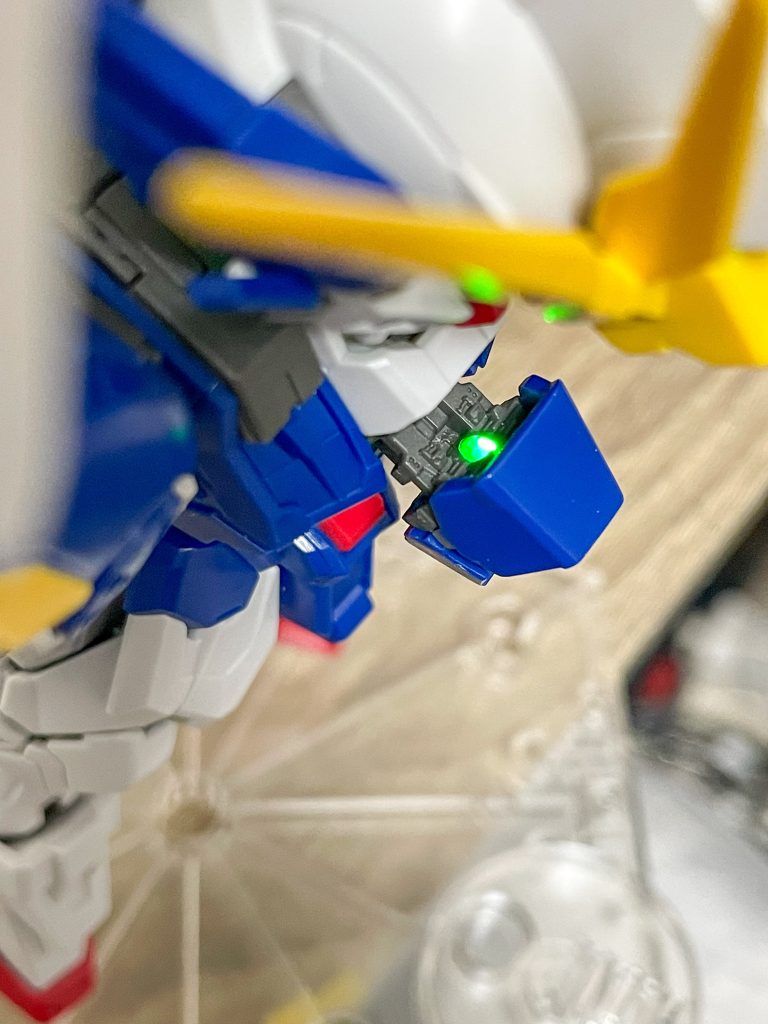 ちゃんとゼロシステムも光る笑