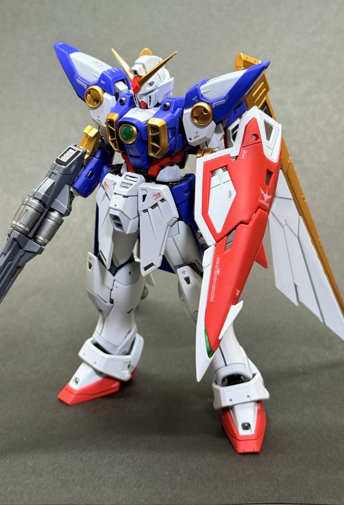 RGウイングガンダム 全塗装–2枚目/制作者：甘宮