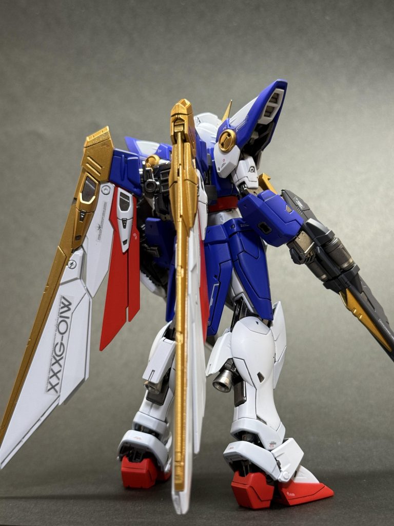 RGウイングガンダム 全塗装–3枚目/制作者：甘宮