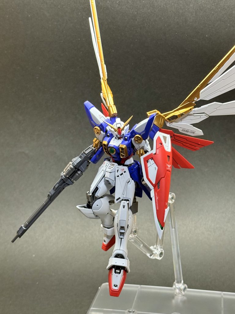 RGウイングガンダム 全塗装–4枚目/制作者：甘宮