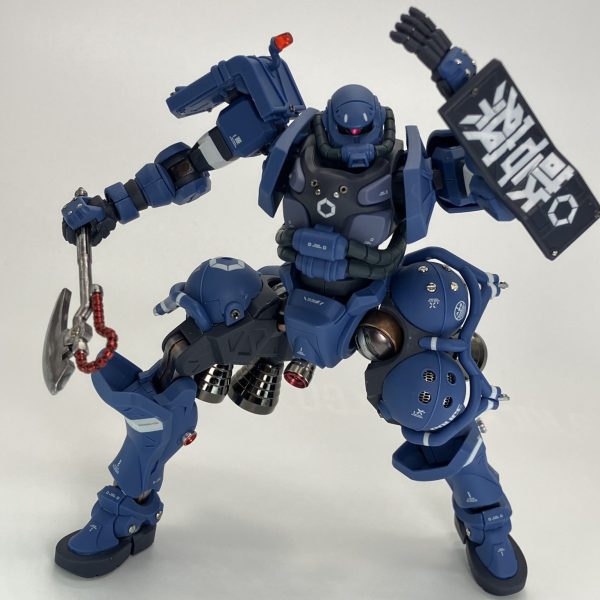 HG 軍警ザク 簡単フィニッシュちょいプラス