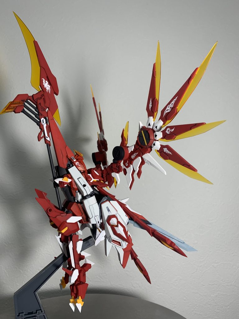 SUZAKU:可変形態 炎鳥(EN-CHO Form)–3枚目/制作者:つるじろ