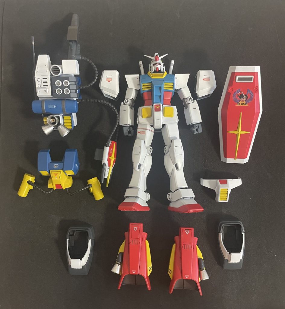 外装‥完成後まだ付けてないんだけど、このまま飾るのもありかなぁ