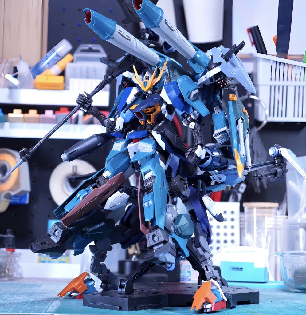 表面処理前なんか完成後より身長高い…?急いで作ったせいであまり動かし方分かってない可能性あるかも😅😅😅