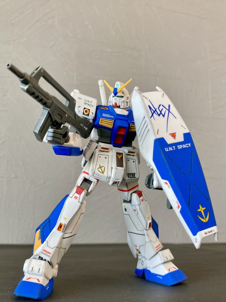 ガンダムRX-78NT-1アレックス–3枚目/制作者：MOK-KUN