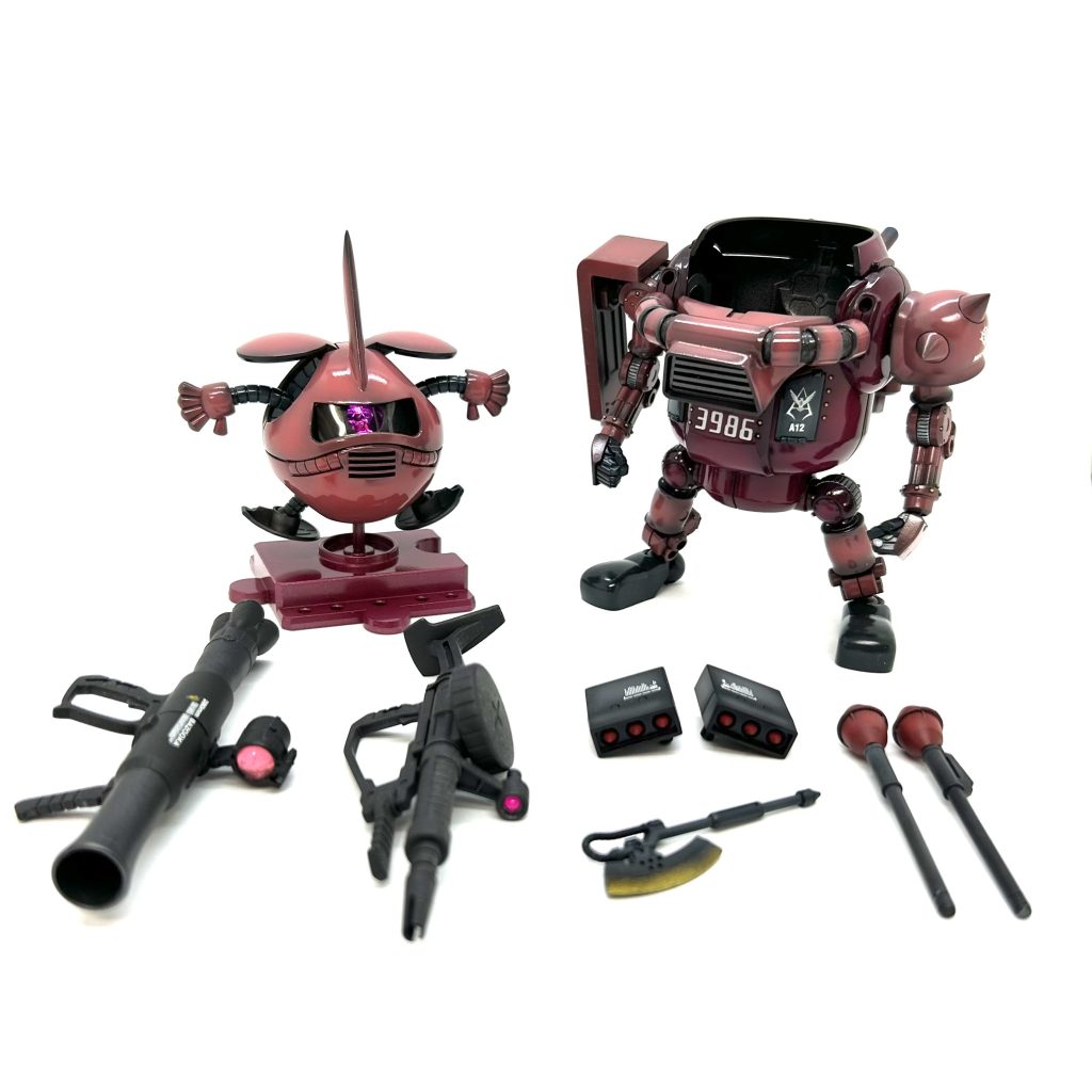 各種武装も一通り製作。