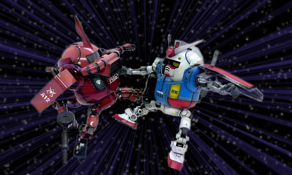 シャアザクといえばこの場面!!!