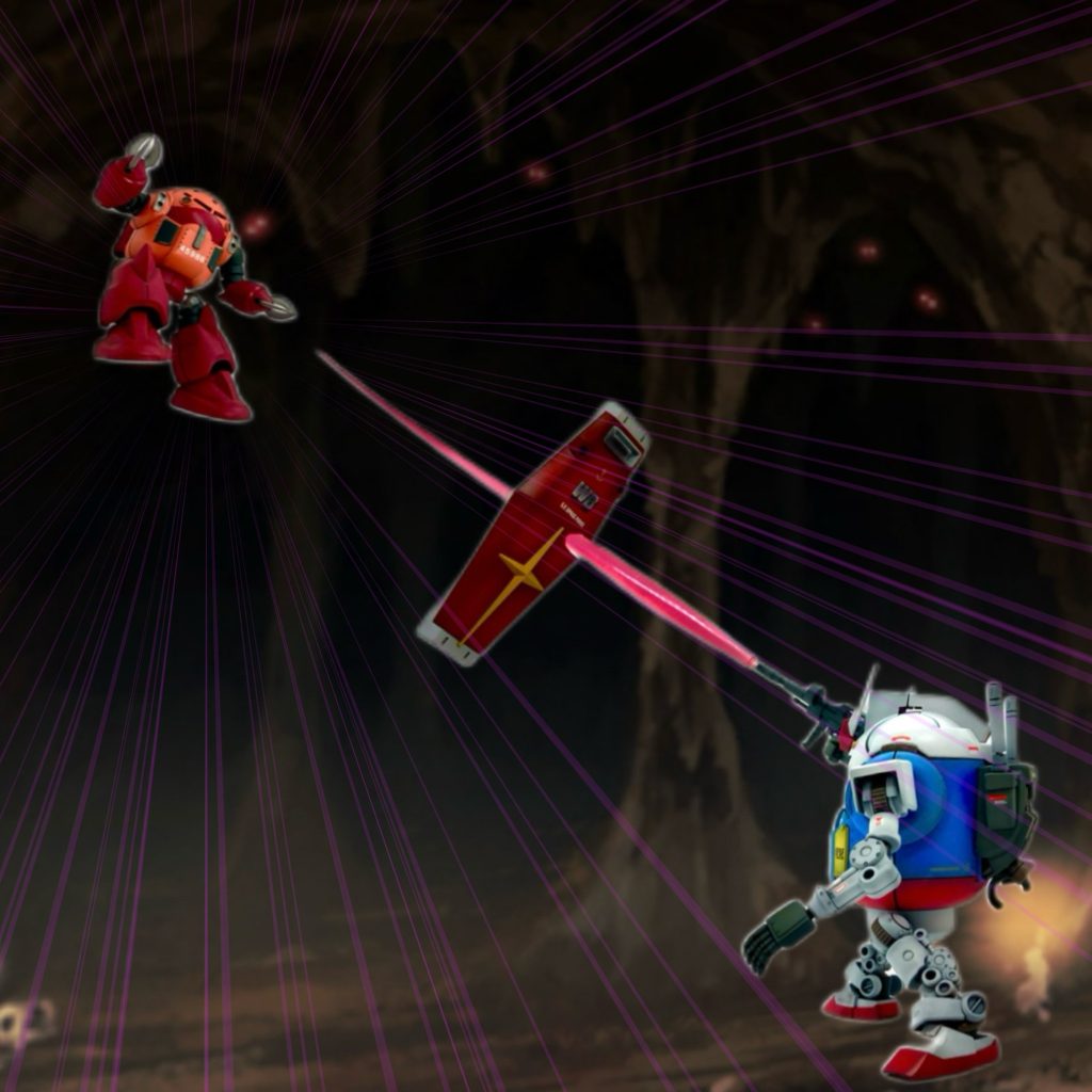 シャアズゴといえばこの場面…