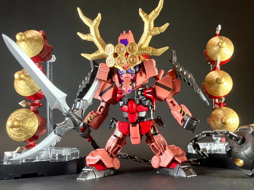 【決戦SD関ヶ原】真田幸村レッドガンダム