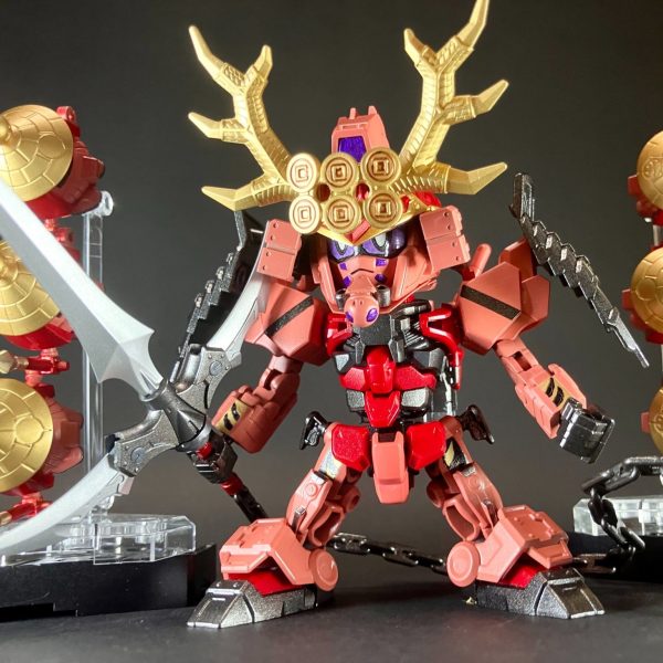 【決戦SD関ヶ原】真田幸村レッドガンダム