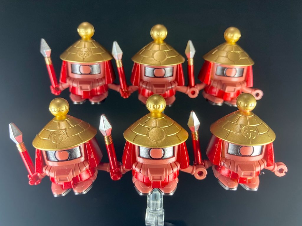 【決戦SD関ヶ原】真田幸村レッドガンダム–2枚目/制作者:ひとらたん