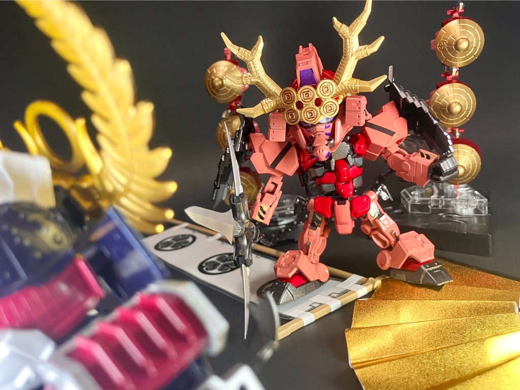 【決戦SD関ヶ原】真田幸村レッドガンダム–6枚目/制作者:ひとらたん