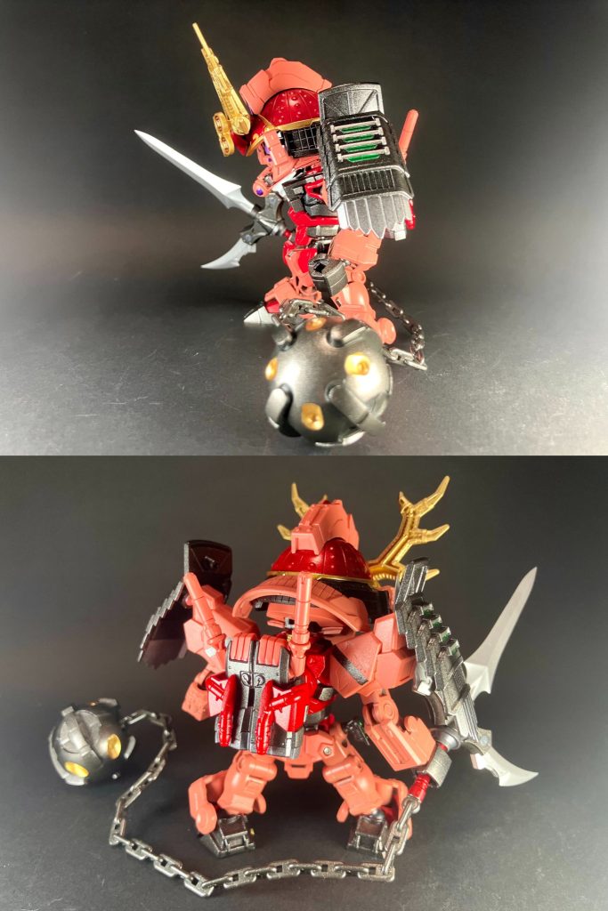 【決戦SD関ヶ原】真田幸村レッドガンダム–4枚目/制作者:ひとらたん