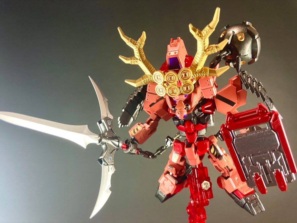 【決戦SD関ヶ原】真田幸村レッドガンダム–2枚目/制作者:ひとらたん