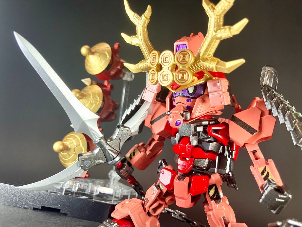 【決戦SD関ヶ原】真田幸村レッドガンダム–3枚目/制作者:ひとらたん