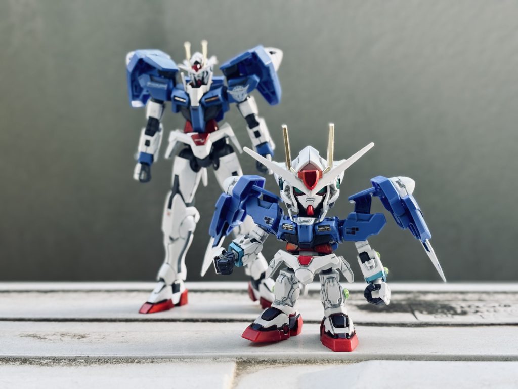 HGダブルオーと一緒に☺️