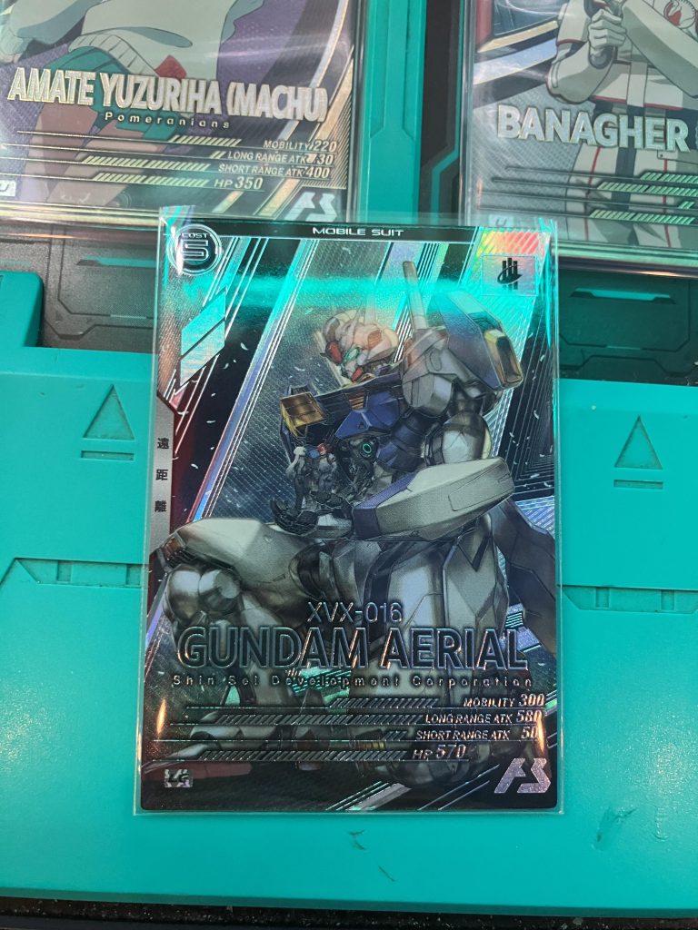 アーセナルベースというゲームをやっているのですが、先日、LRのエアリアルが手に入ったので作りたくなったんですよね~