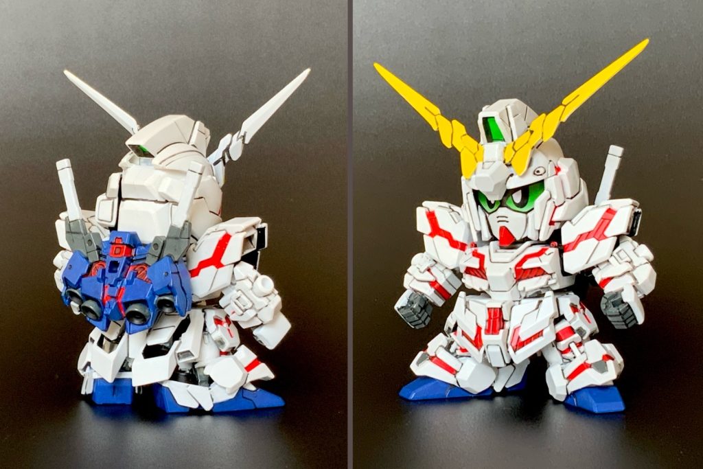 ユニコーンガンダム–3枚目/制作者：みやま