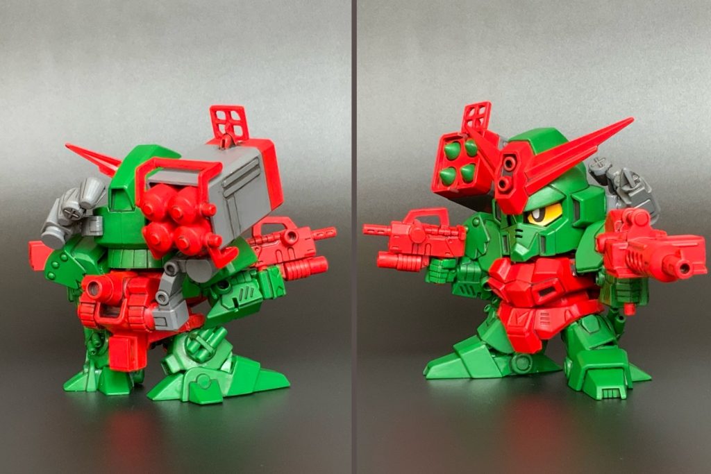 コマンド&ブラッディ(ミニプラカラー)–4枚目/制作者：みやま