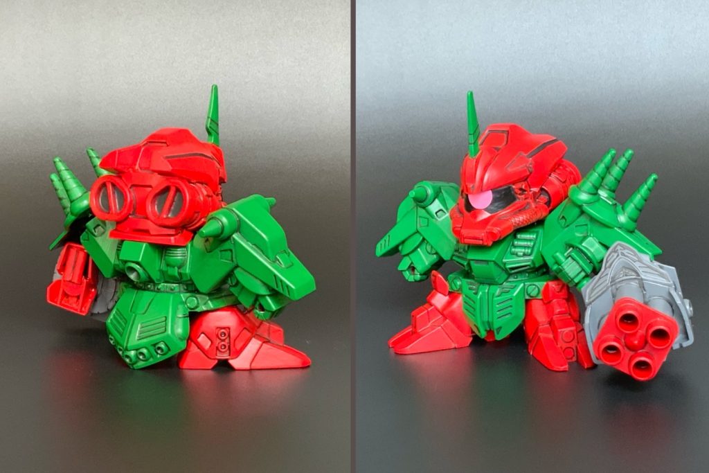 コマンド&ブラッディ(ミニプラカラー)–5枚目/制作者：みやま