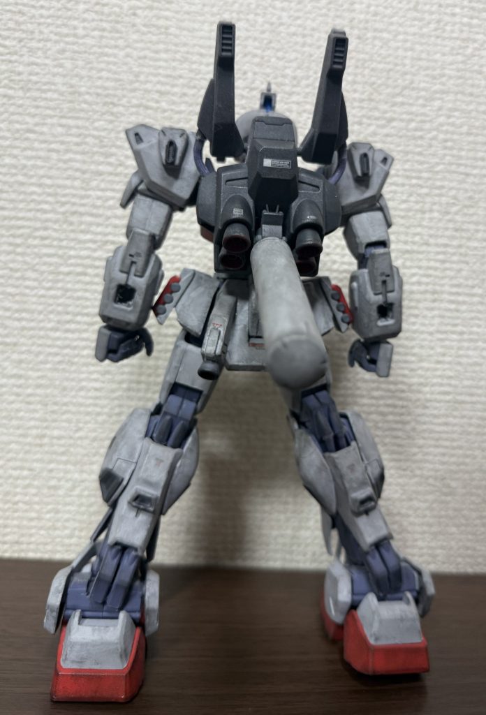 本機は、ガンダムMk-IIと共通のパーツを多用するだけでなく、追加のスラスターやセンサー類を強化したことで、Mk-IIと比べても高い性能を誇り、後のジェガンD型を上回る性能本機は予備パーツを含め5機建造され、UC0089にデータ収集と連邦の部隊に譲渡され、ジェガンが正式配備されるまで運用された。
