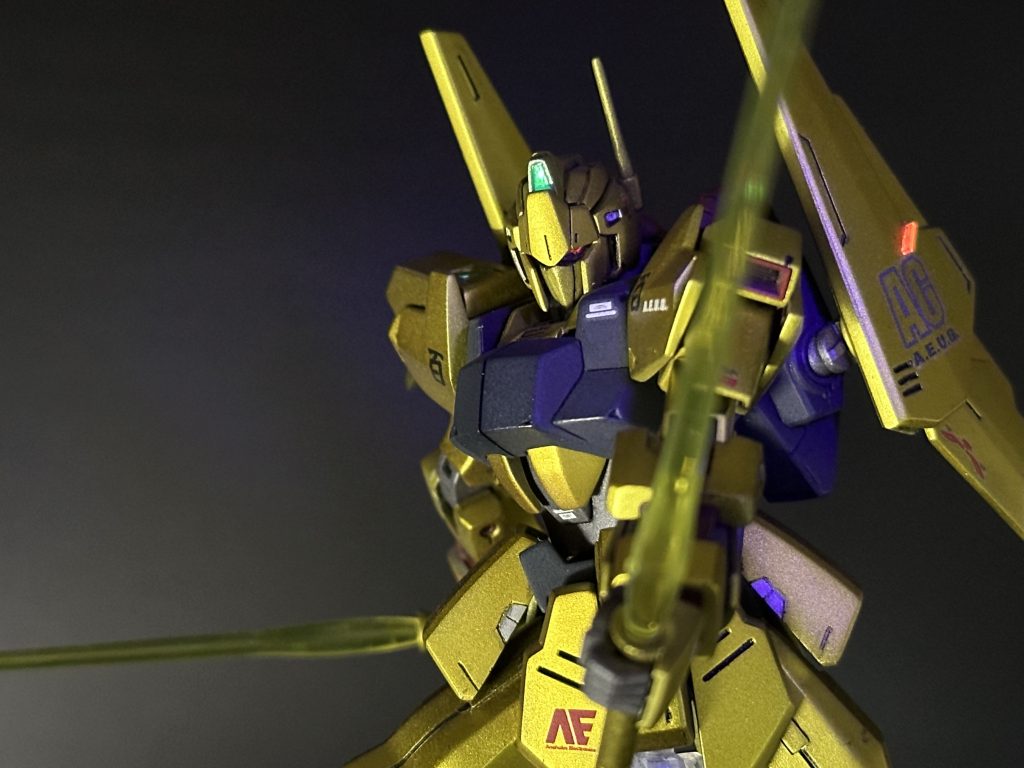 【 HG】MSN-00100　百式　【マットキャンディ塗装】–8枚目/制作者：O846