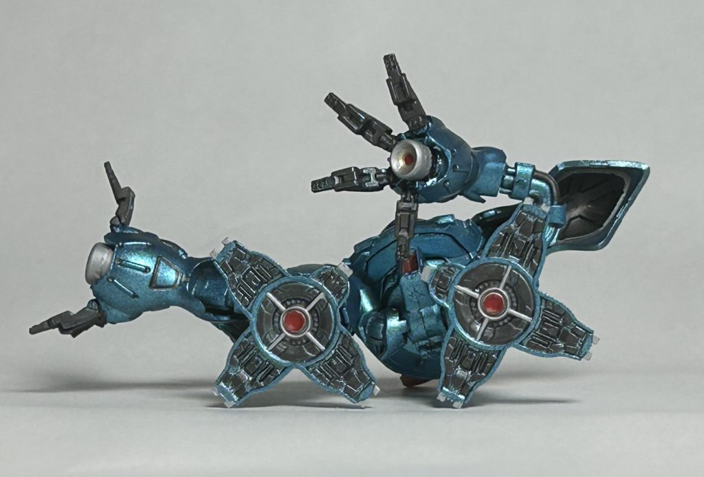 足の裏のモールドすんごい